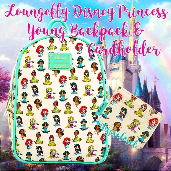Loungefly Disney Princess Young Mini Backpack NWT 34203211_hi?h=630 main image 2